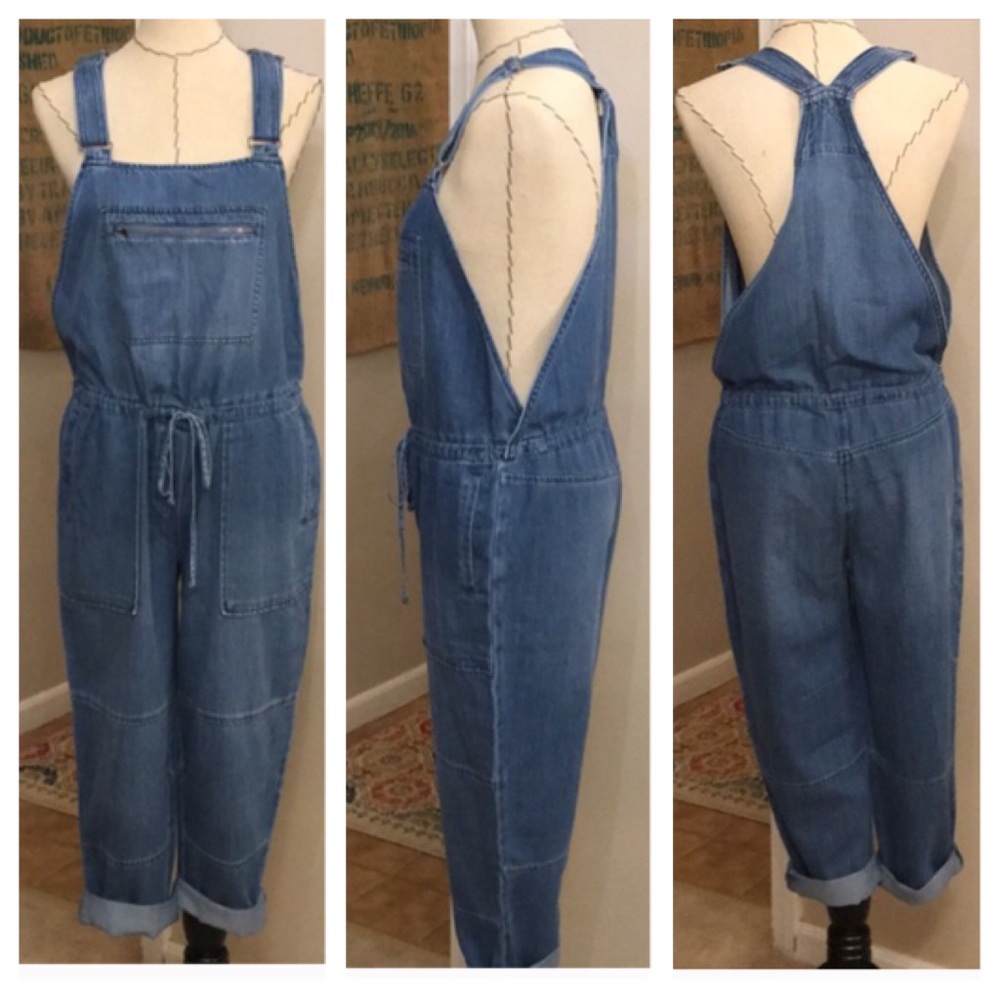 🆕Anthropologie Cloth & Stone Overalls.  NWOT. - Picture 6 of 6
